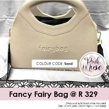 The Pink Muse Fancy Fairy Bag, Sand