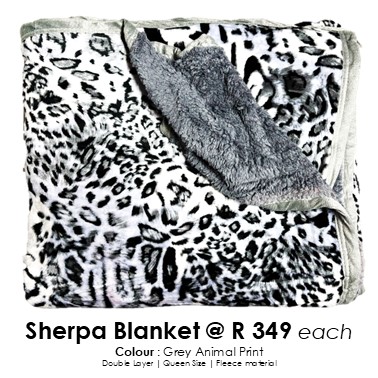 Sherpa Fleece Animal