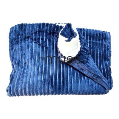 Sherpa Blanket, Cobalt