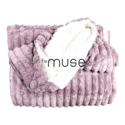 Sherpa Blanket, Lilac